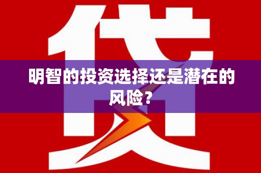 新乐明智的投资选择还是潜在的风险？