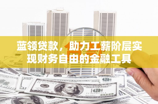 新乐蓝领贷款，助力工薪阶层实现财务自由的金融工具