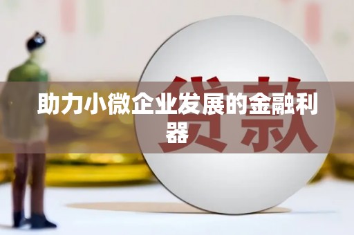 新乐助力小微企业发展的金融利器