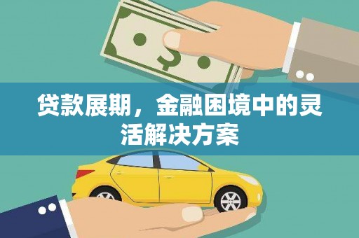 新乐贷款展期，金融困境中的灵活解决方案