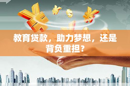 新乐教育贷款，助力梦想，还是背负重担？