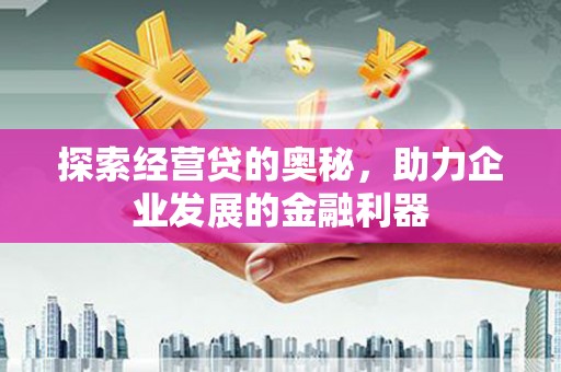 新乐探索经营贷的奥秘，助力企业发展的金融利器