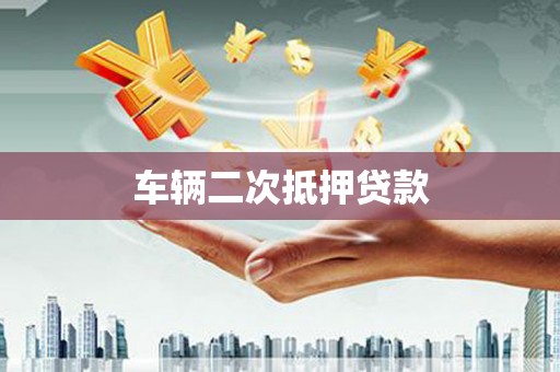 新乐车辆二次抵押贷款