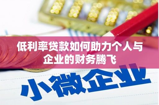 新乐低利率贷款如何助力个人与企业的财务腾飞