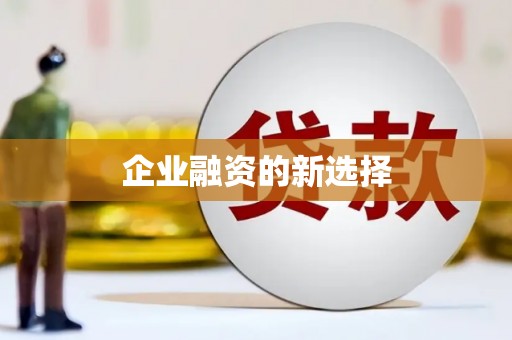 新乐企业融资的新选择