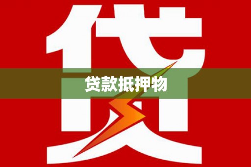 新乐贷款抵押物