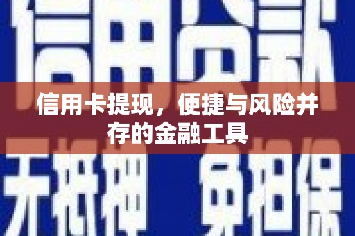 新乐信用卡提现，便捷与风险并存的金融工具