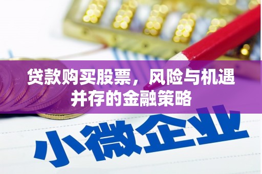 新乐贷款购买股票，风险与机遇并存的金融策略