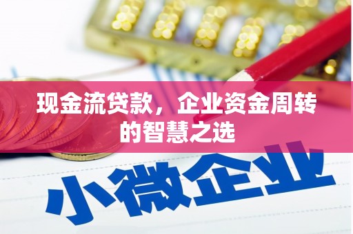 新乐现金流贷款，企业资金周转的智慧之选