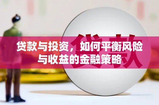 新乐贷款与投资，如何平衡风险与收益的金融策略