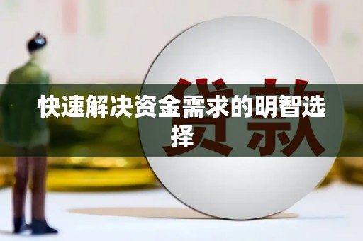 新乐快速解决资金需求的明智选择