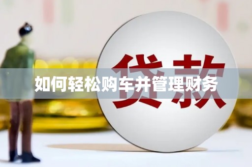 新乐如何轻松购车并管理财务