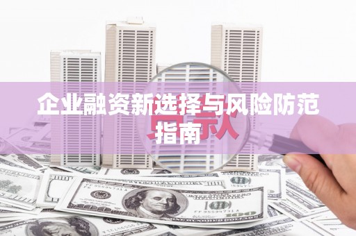 新乐企业融资新选择与风险防范指南